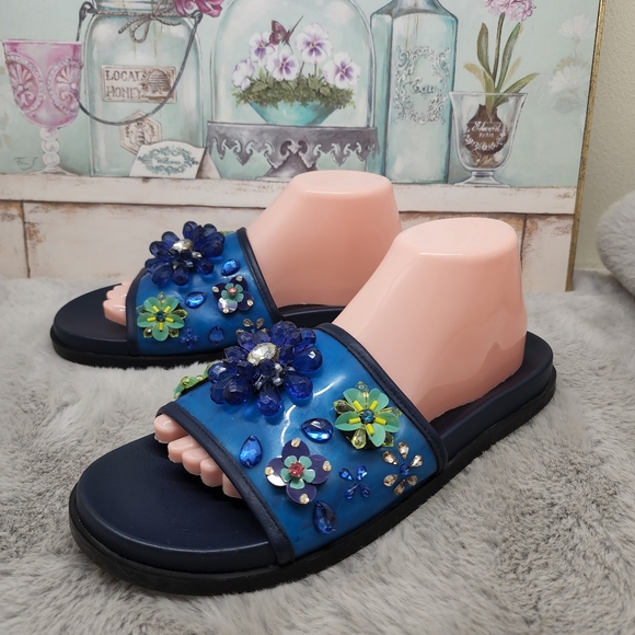 Zara Trafaluc beaded slides